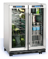 Franklin Chef Wine Beverage Cooler Combo